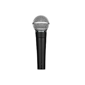 Microfone Dinâmico Cardioide Shure SM58 para Vocal