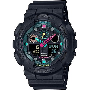Relógio Casio Analógico GA-100MF-1ADR G-SHOCK - Masculino
