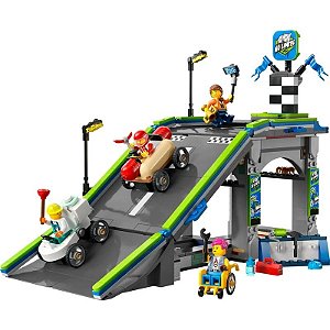 Lego Cidade Sem Limites: Acampamento de Carro de Corrida - 60460 (436 Peças)