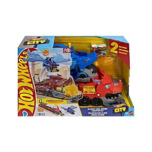 Mattel Hotwheels City Transformador Duplo Dragão Definitivo - JBM72