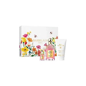 Kit Perfume Guerlain Florabloom Edp 75 ml + 7,5 ml + Loção Corporal