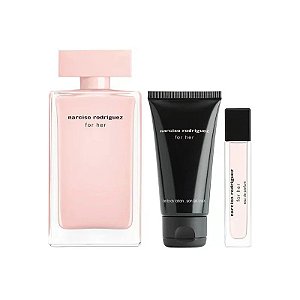 Kit Perfume Narciso Rodriguez For Her Edp - Feminino 3 Peças