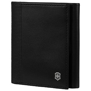 Carteira Victorinox 611574 Altius Alox Tri-Fold Masculina - Preto