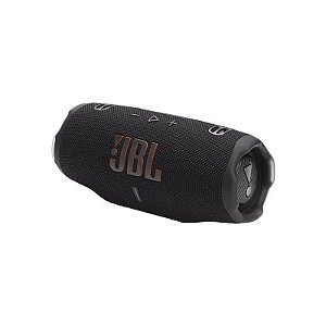 Caixa de som JBL Charge 6 à prova de respingos - Preto