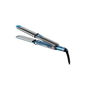Prancha para Cabelo Babyliss Pro Nano Titanium Optima 3300 - 240°C - Bivolt - Prata e Azul