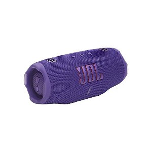 Caixa de Som JBL Charge 6 À Prova de Respingos - Roxa