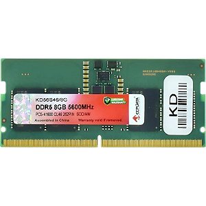 Memória para Notebook Keepdata 8 GB 5600MHz DDR5 KD56S46/8G