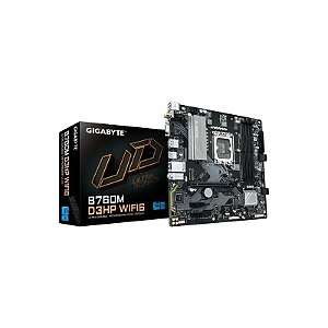 Placa Mãe Gigabyte B760M D3HP WIFI6 DDR5 Socket LGA 1700 Chipset Intel B760 Express Micro ATX