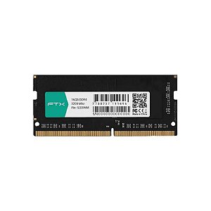 Memória RAM FTX DDR4 para Notebook 16GB 3200 MHZ 111696