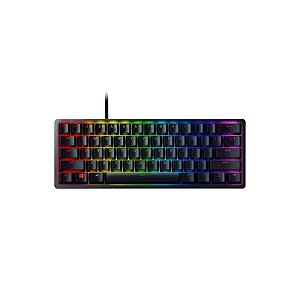 Teclado Razer Huntsman Mini 60% Interruptor Óptico Linear USB Inglês Eua - RZ03-03390500-R3U1