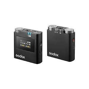 Kit de Microfone Godox Virso s M1 Sem Fio (1TX+1RX) para Câmera Sony