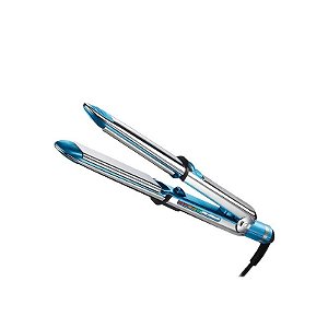 Prancha para Cabelo Babyliss Pro Nano Titanium Optima 3100 - 240°C - Bivolt - Prata e Azul