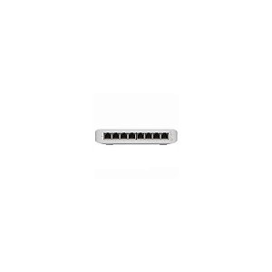Hub Switch Unifi Ubnt USW-LITE-8-Poe-BR 8 Portas / Gigabit / 52W - Branco