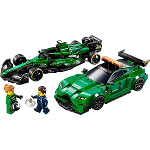 Jogo Lego Speed Champions Aston Martin Carro de Segurança + AMR23 - 76925 (564 Peças)