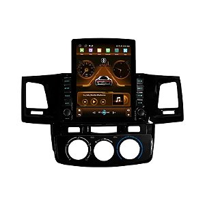 Kit Multimídia Hetzer Argon Max Android 13 9,7" Toyota Hilux 2012/15 Ar Analógico (Sem Canbus)