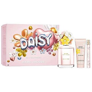 Kit Perfume Marc Jacobs Daisy Eau So Fresh EDT 125mL+10mL+Body Lotion 75mL