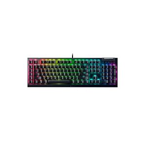 Teclado Razer Blackwidow V4 X RZ03-04701900-R3U1 RGB Switch Yellow Inglês Preto