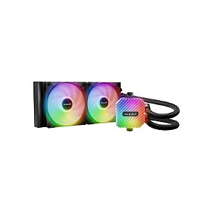 Cooler Líquido para CPU Be Quiet! Silent Loop 240MM PWM BW020 2 Ventoinhas Argb - Preto