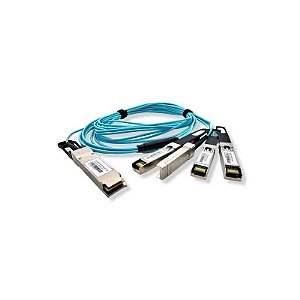 Cabo Óptico Ativo F. M QSFP28-100G/4SFP28-AOC5M 5M