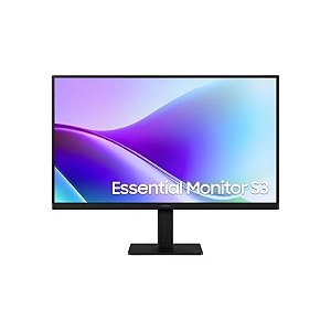 Monitor Samsung Essential S3 S32GF LS27F320GANXZA 27" Full HD (1920 x 1080), 5ms, 120 Hz, IPS, 2x HDMI 1.4, Preto