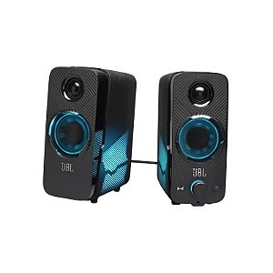 Caixa de Som JBL Quantum Duo Bluetooth para PC - Preto