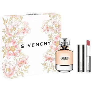 Kit Perfume Givenchy L'Interdit EDP 80mL+Labial 2.7g - Femenino