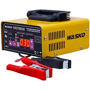 Carregador de Bateria Wasko Faster50 50A 1500W - 220V-50Hz