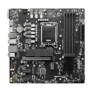 Placa-mãe MSI Pro B760M-P DDR5 LGA1700/4xDDR5/M.2/PCI-E/HDMI/VGA/DP