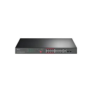Hub 16 Portas TP-Link TL-SL1218MP 16 10/100 Poe