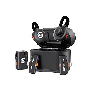 Microfone Hollyland Lark M2S Combo Light/USB-C