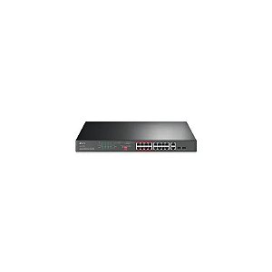 Switch 16 portas TP-Link TL-SL1218MP 2 GIGA 16 portas 10/100 Poe
