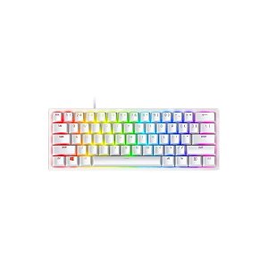 Teclado Gamer Razer Huntsman Mini RZ03-03393400-R3U1 RGB Switch Red Layout 60% - Branco