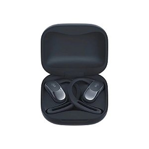 Fone de Ouvido Shokz Openfit Air Open-Ear T511-ST-BK-US Bluetooth - Preto