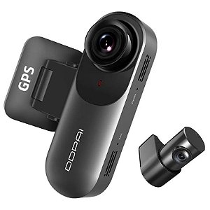 Câmera Automotiva DDPAI mola N3 Pro Dual-Channel Preto