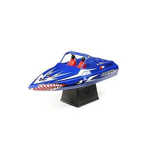 Lancha Proboat Sprintjet 9" Barco Jato Autorretomável RTR Azul PRB08045T2