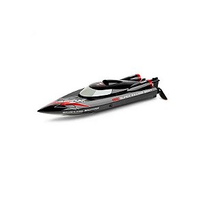 Lancha Wltoys Swordfish RC BLX 55KM/H Preta WL916