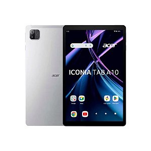 Tablet Acer Iconia Tab A10 10.1” HD Ips 4GB+128GB Android 14 Chassi Alumínio