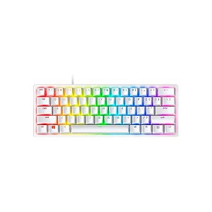Teclado Gamer Razer Huntsman Mini Mercury 60% KB Linear Red - RZ03-03393400-R3U1