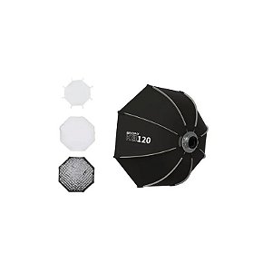 Softbox Triopo K3 120CM Octabox Bowens c/Grade