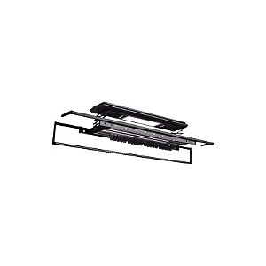 Varal de Teto Elétrico com Luz LED UV Preto MIMI-M989 220V 50Hz