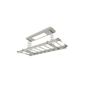 Varal de Teto Elétrico com LED UV Cinza MIMI-M989 220V 50Hz