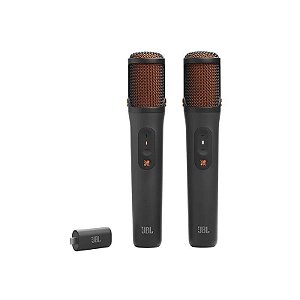 Jogo de Microfone JBL Easysing Mics 2026 - Preto 2 Peças