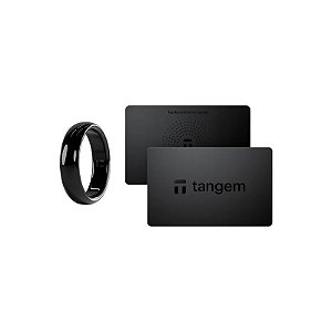 Anel Tangem Ring para Criptomoedas + Tamanho 9 - (2 Cartões)