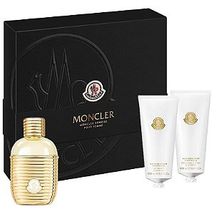 Kit Perfume Moncler Sunrise Eau de Parfum 100mL + Gel de Ducha + Body 100mL - Feminino