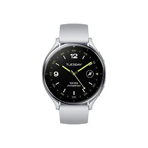 Smartwatch Xiaomi Watch 2 com Estojo Prateado e Pulseira de Tpu Cinza 53601-BHR8034GL-M2320W1