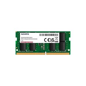 Memória RAM Adata Premier 16GB DDR4 3200MT/s para Notebook - AD4S320016G22-SGN
