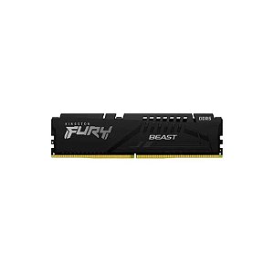 Memória Ram Kingston Fury Beast 8GB DDR5 5600 MHZ - Preto (KF556C40BB-8)