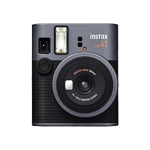 Câmera Fujifilm Instax Mini 41 Vintage - Preto/Cinza