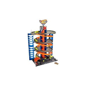 Pista de Jogo Mattel Hot Wheels City Mega Garage GTT95
