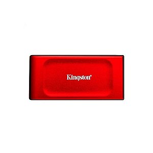 Disco Sólido Externo 1TB Kingston SXS1000R/1000G 1050MB/s Vermelho